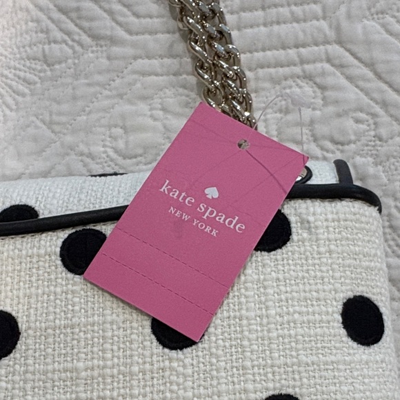Kate Spade white with polka dot Natalia bag - NWT - Picture 2 of 5